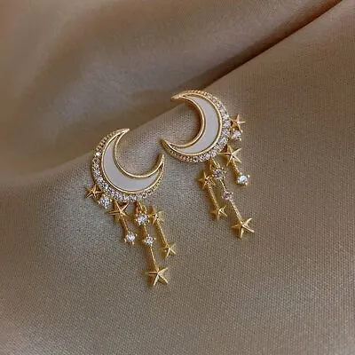 Gorgeous Crystal Cubic Zircon Earrings Stud Dangle CZ Drop Wedding Jewelry Women • $1.51