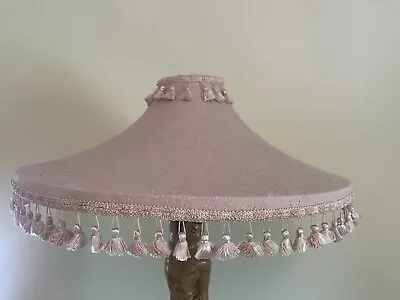 1950s Reglor Continental Moss Plastart Pink Pair Of Lamp Shades • $360