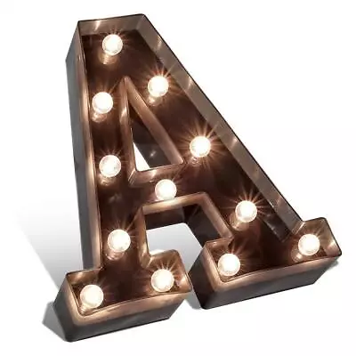 LED Marquee Letter Lights Cool Black Light Up Letters Sign For Wedding Home P... • $16.09