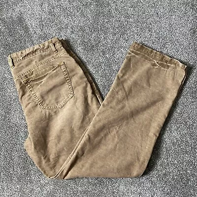 Mens 36x30 Mossimo Denim Supply Co Logan Corduroy Brown Retro Y2K Pants • $24