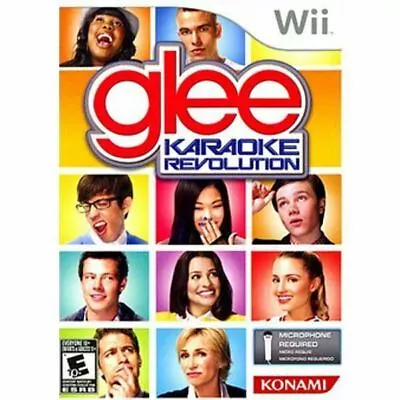 Karaoke Revolution Glee (Mic Not Included) - Wii Game • $4.39