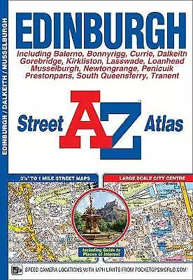 Geographers A-Z Map Company Ltd : Edinburgh Street Atlas (A-Z Street Atlas • £3