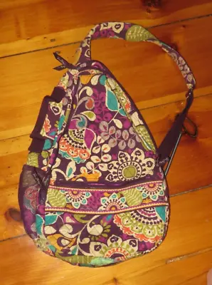 Vera Bradley Sling Backpack In Plum Crazy • $48.99