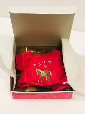 American Girl Western Riding Outfit For 18” Doll Shirt Skirt & Boots • $34