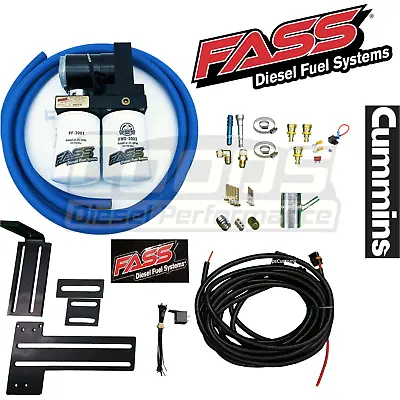 FASS 165GPH Diesel Fuel Lift Pump System Fits 1998.5-2004 Dodge Ram Cummins • $664.05