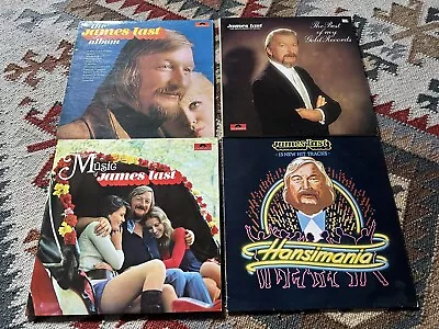 4x James Last Vinyl LP's • £8