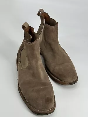 John Varvatos Suede Leather  Ankle Fashion Boots Men's Size 11M • $52.50