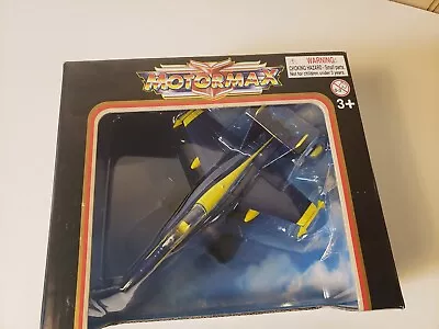 F/A-18 Super Hornet US Blue Angels MotorMax Die-Cast Famous Fighters New In Box • $9.99