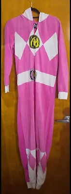 $30 • Buy Pink Power Ranger Adult  Pj Onzie  Size S/m