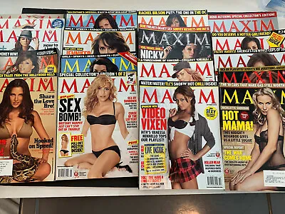 Lot Of (19) 2005-2007 Maxim Magazines - Jennifer Love Hewitt  #MAX-L19-0507 • $39.99