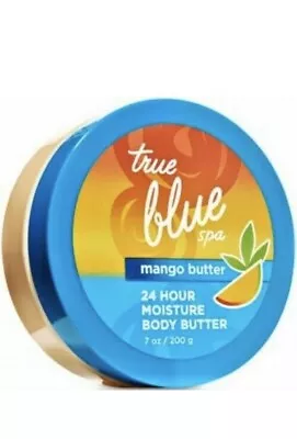 Bath & Body Works True Blue Spa Mango Butter Body Butter ~ 7 Oz ~ Ships Free!!! • $29.99