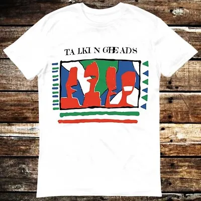 Talking Heads Anime Cartoon Drawing Vinyl Cover T Shirt 6198 • £6.35