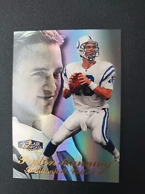 1998 Flair Showcase - Row 3 #3 Peyton Manning (RC) • $12