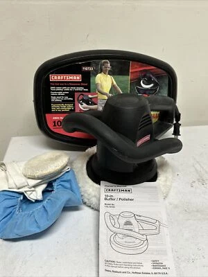 $25 • Buy Craftsman Corded 10-in Buffer/Polisher 2800 Random Orbits/Min. 10723