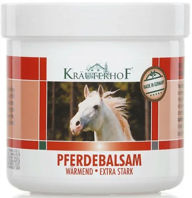 ASAM  Krauterhof Pferdebalsam Gel Balm Strong Warming Effect 100ml 250ml • £7.14