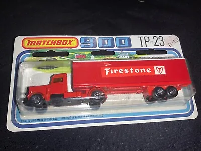 Matchbox Moko Lesney 900 Tp23 Long Haul Articulated Truck Firestone Rare Version • $87.09