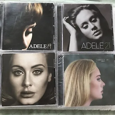 Adele 19 21 25 30 CD Albums Someone Like You Song British Female Pop Artist • $34.95