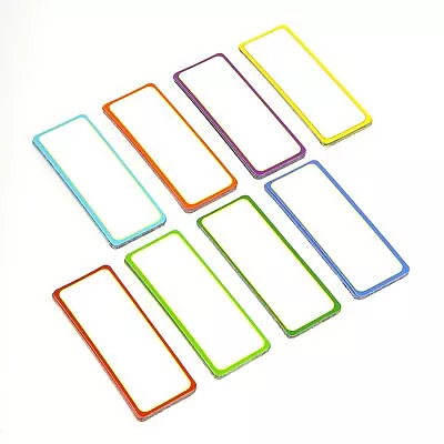 Dry Erase Magnetic Labels 40Pcs Labels Magnetic Labels For File Cabinets Mag... • $15.36