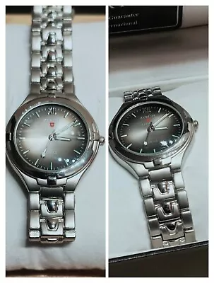 New Mens Zurich Sports  Watch Quartz Stainless Steel Back *Please Read Info* • £12