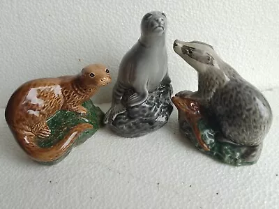 3 X Vintage  BESWICK  Animal Miniature  Whiskey Bottles / Empty • £25