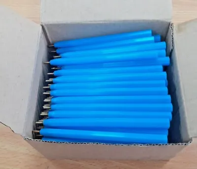 £8.54 • Buy Brand New Box Of 144 Blue Small Mini Compact Ball Point Pens Biros Bookies Golf