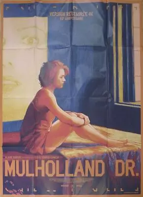 Mulholland Drive - Lynch / Watts / Harring - Reissue Large French Movie Poster • $299.99