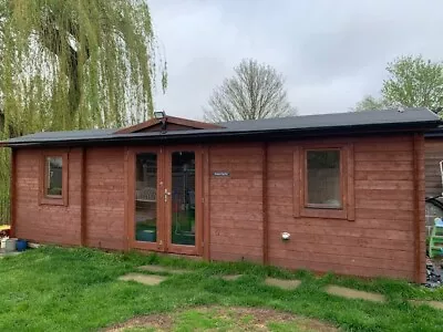 Garden Log Cabin - Can Be Used As A Man Cave / Host Guests / Play Room / Office  • £10000