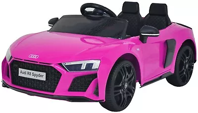 £129.99 • Buy 12v AUDI R8 CHILDRENS KIDS ELECTRIC BATTERY RIDE ON CAR  PARENTAL REMOTE