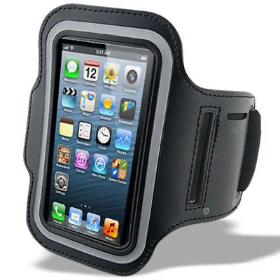 £3.49 • Buy Gym Running Jogging Arm Band Sports Armband Case Holder Strap For Mobile Phones