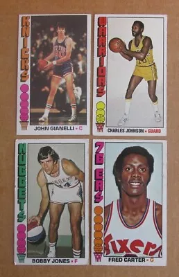 1976-77 Topps Basketball Card Singles Complete Your Pick U-pick Updated 4/12 • $32.99