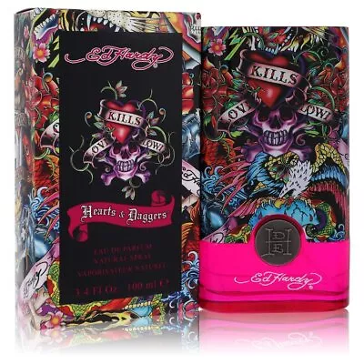 Ed Hardy Hearts & Daggers Christian Audigier EdP 3.4 Oz / E 100 Ml • £66.99