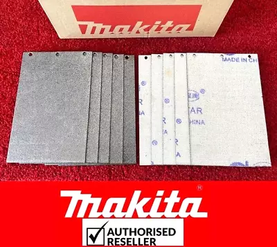 10X Genuine Makita Belt Sander Carbon Graphite Plate Pad  9403 M9400 MT940 MT941 • £34.96