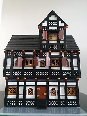 Lego Modular Building MOC - Medieval Tudor House - 2700 Pieces • $380