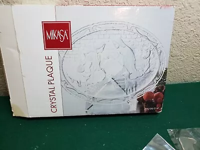 Mikasa Crystal Nativity Plaque Pre-owned In Original Box • $5