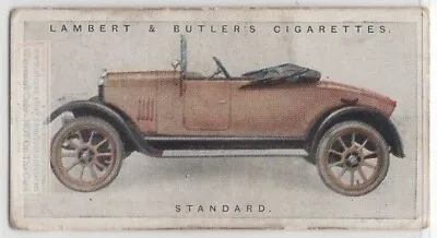 £4.36 • Buy C1923 Standard British Classic Motor Auto Car 1923 Trade Ad Card