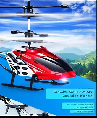 Kids Rc Helicopter Remote Control Large Outdoor Airplanes Best Gift! 3.5ch • £19.99