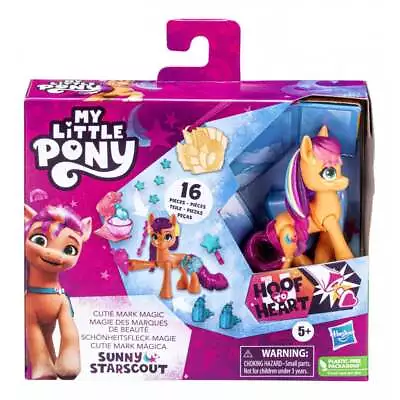 My Little Pony Sunny Starscout Cutie Mark Magic Pony Figure • £7.99