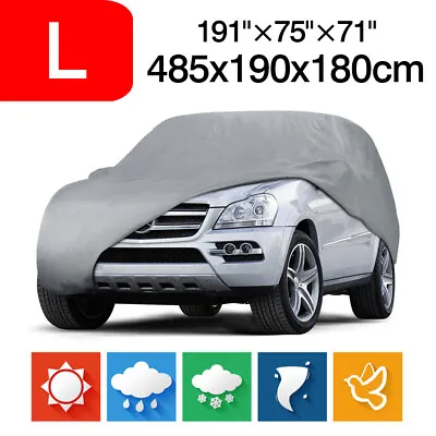 Outdoor Full SUV Car Cover UV Protection Sun Snow Dust Resistant For Toyota RAV4 • $28.99