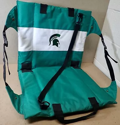 Vintage Michigan State University MSU Spartans Folding Stadium Seat Carry Strap • $23.88