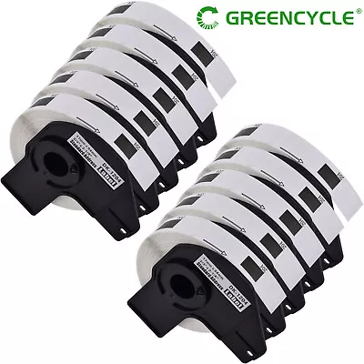 10Rolls DK-1204 For Brother QL 17mm*54mm Multi Purpose White Thermal Paper Label • $45.99