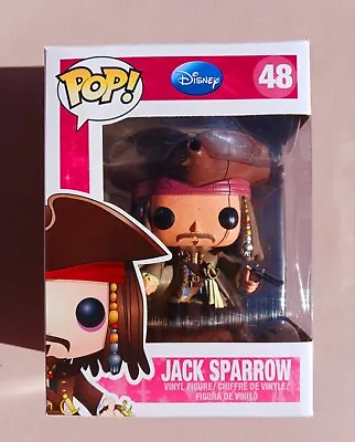 Funko Pop! Disney Pirates Of The Caribbean Jack Sparrow #48 OG Vaulted • £72.97