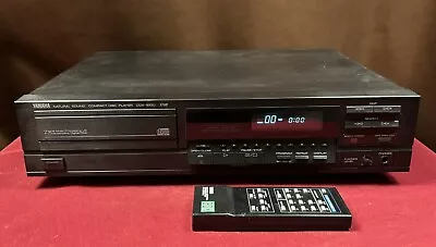 Vintage 1980s Yamaha CDX-510U Compact Disc CD Player HiFi Tested With Remote • $139.95