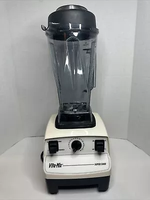 Vita-mix Super 5000 VM0103 Blender Mixer With 64 Oz Dry Container Lid & Blade • $112.49