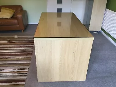 Desk With A Glass Top • £50