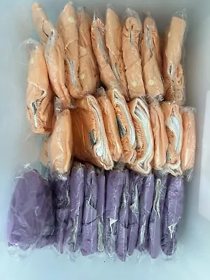 20 X Modern Cloth Nappy Reusable Bamboo Nappies 18 Orange 12 Purple • $0.99