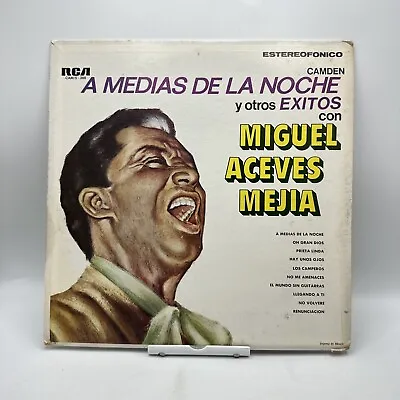 Miguel Aceves Mejia Lp Record Vg+ 12” Por Un Amor • $12