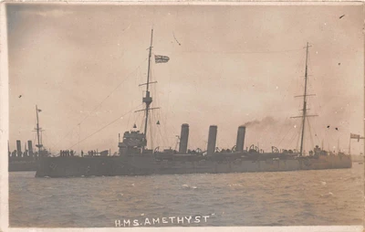 £4.90 • Buy Postcard Ships  Hms  Amethyst  Rp