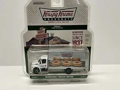 Greenlight 1/64 Krispy Kreme International Durastar Box Truck GREEN MACHINE • $79.99