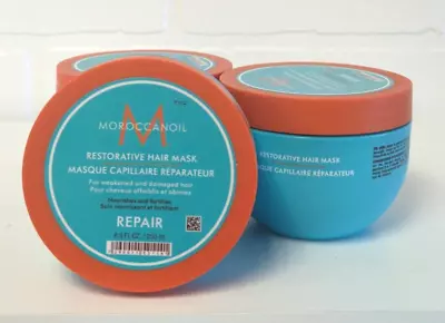 MOROCCANOIL RESTORATIVE HAIR MASK 8.5 Oz [ 1 JAR ] • $30