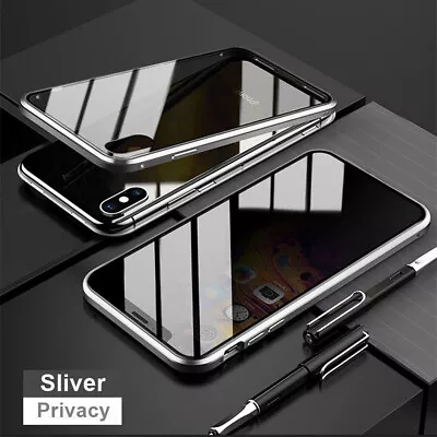 Privacy Anti Spy Magnetic 360 Protective Case For IPhone 14 Pro MAX 13 12 11 US • $11.43